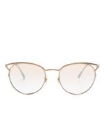 Oliver Peoples lunettes de vue à monture papillon en titane - Or