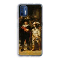 De Nachtwacht: Motorola Moto G9 Plus Transparant Hoesje