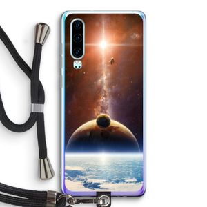Omicron 2019: Huawei P30 Transparant Hoesje met koord