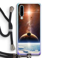 Omicron 2019: Huawei P30 Transparant Hoesje met koord Omicron 2019: Huawei P30 Transparant Hoesje met koord