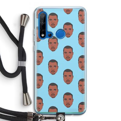 Kanye Call Me?: Huawei P20 Lite (2019) Transparant Hoesje met koord