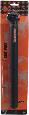 Zoom Zadelpen vast patent 27.2 x 350 mm aluminium matzwart