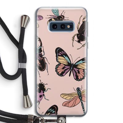 Tiny Bugs: Samsung Galaxy S10e Transparant Hoesje met koord