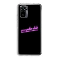 Vice Black: Xiaomi Redmi Note 10 Pro Transparant Hoesje