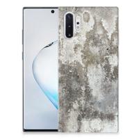 Samsung Galaxy Note 10 Plus | TPU | Siliconen hoesje | Beton Print