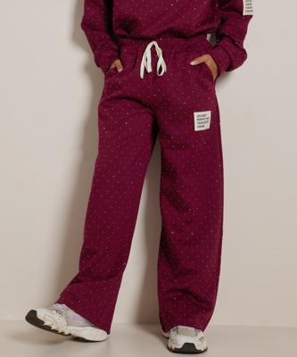 wide fit broek glitters label