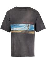 SAINT MXXXXXX t-shirt en coton à imprimé peinture - Gris - thumbnail