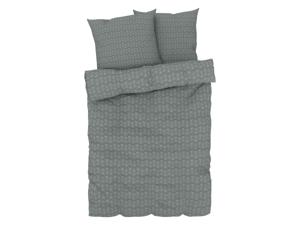 LIVARNO home Dekbedovertrek 200 x 200 cm (ornament groen)