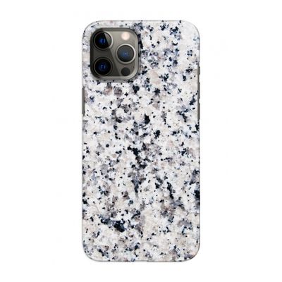 Gespikkelde marmer: Volledig geprint iPhone 12 Hoesje