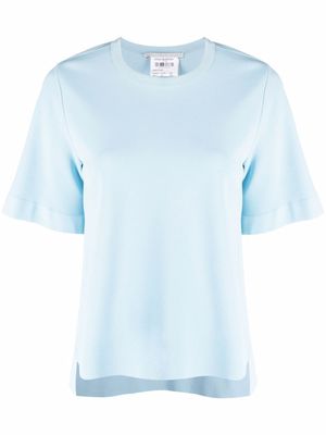 Stella McCartney t-shirt Strong Silhouette à manches courtes - Bleu
