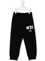 Nº21 Kids pantalon de jogging à logo imprimé - Noir - thumbnail