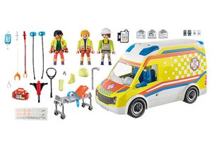 Playmobil City Life - Ambulance met licht en geluid 71202