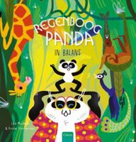 Regenboogpanda in balans (Hardback)