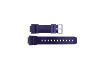 Horlogeband Casio DW-6900CC-6 / 10645216 Rubber Paars 16mm