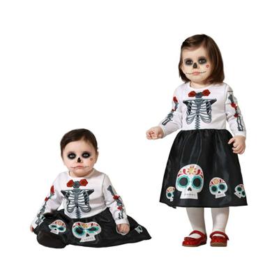 Kostuums voor Baby's Skelet Mexicaanse Maat 6-12 Maanden