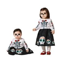 Kostuums voor Baby's Skelet Mexicaanse Maat 6-12 Maanden