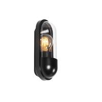 QAZQA Moderne buiten wandlamp zwart IP54 - Stockholm