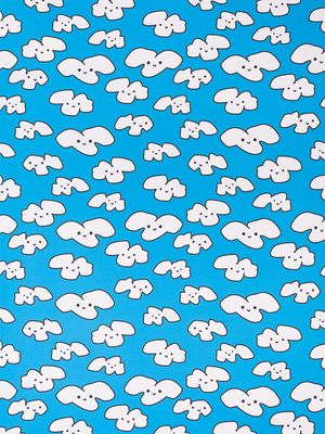 Chasing Paper papier peint Cloud - Bleu