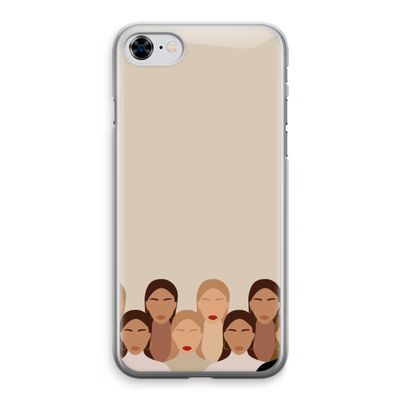 Girls girls girls: iPhone 8 Transparant Hoesje