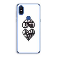 Big butt bigger heart: Xiaomi Mi Mix 3 Transparant Hoesje