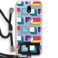 8-bit N°7: Samsung Galaxy J3 (2017) Transparant Hoesje met koord