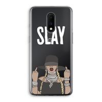 Slay All Day: OnePlus 7 Transparant Hoesje