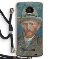 Van Gogh: Motorola Moto Z Force Transparant Hoesje met koord
