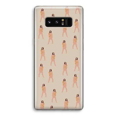 You're so golden: Samsung Galaxy Note 8 Transparant Hoesje