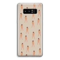 You're so golden: Samsung Galaxy Note 8 Transparant Hoesje