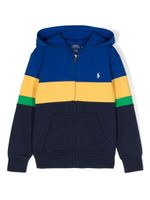 Ralph Lauren Kids hoodie à motif Polo Pony brodé - Bleu - thumbnail