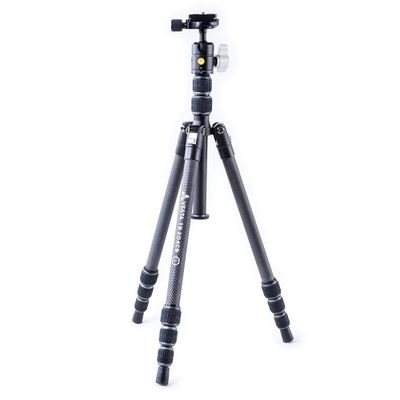 Vanguard VESTA TB 204CB - Carbon statief, Twistlock systeem