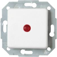 Kopp 614613083 Controleschakelaar Inzetstuk Europa Arctisch-wit, Mat 1 stuk(s)