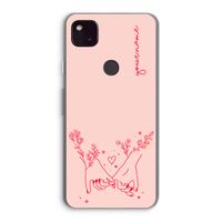 Best Friends: Google Pixel 4a 5G Transparant Hoesje Best Friends: Google Pixel 4a 5G Transparant Hoesje