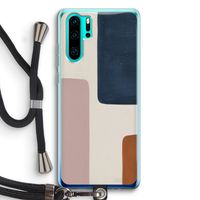 Geo #5: Huawei P30 Pro Transparant Hoesje met koord
