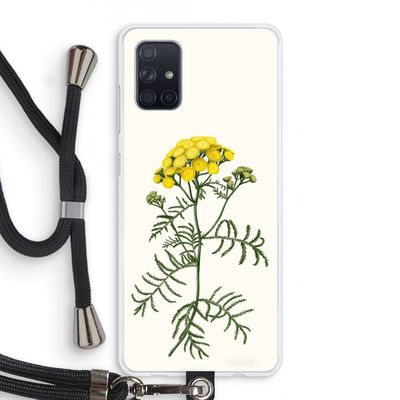 Tansy: Samsung Galaxy A71 Transparant Hoesje met koord