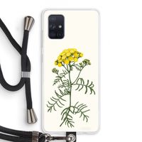 Tansy: Samsung Galaxy A71 Transparant Hoesje met koord