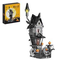 568 stuks Jack Skelington's Halloween-kasteel is compatibel met LEGO-bouwstenen en speelgoeddecoraties Lightinthebox