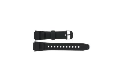 Horlogeband Casio W-S200H / W-S210H / 10360831 Kunststof/Plastic Zwart 18mm