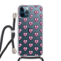 GIRL POWER: iPhone 12 Pro Transparant Hoesje met koord