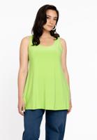 Yoek Top flare | Groen | Maat 46/48