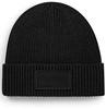 Beechfield CB442R Fashion Patch Beanie - Black - One Size