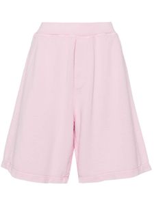 DSQUARED2 short à logo en caoutchouc - Rose