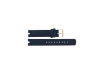 Horlogeband Skagen SKW2981 Leder Blauw 16mm