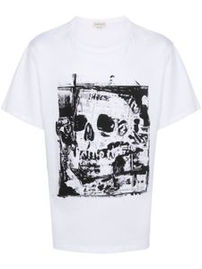 Alexander McQueen t-shirt à imprimé graphique - Blanc