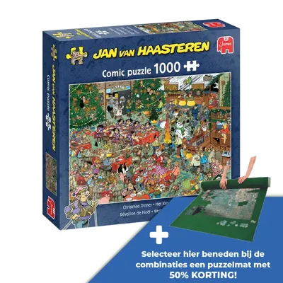 Puzzel xms jvh christmas diner 1000