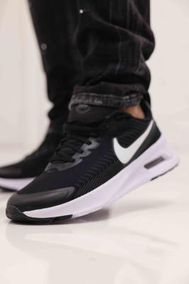 Nike Air Max Nuaxis Sneakers Heren Zwart - Maat 42.5 - Kleur: WitZwart | Soccerfanshop