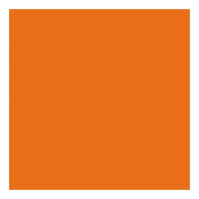 Creativ Company Textile color dekkende textielverf - oranje, 50ml