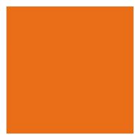 Creativ Company Textile color dekkende textielverf - oranje, 50ml