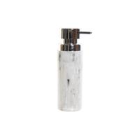 Zeepschaal DKD Home Decor Wit polyestyreen ABS Modern 6,5 x 6,5 x 21,5 cm Keuken