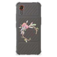 Samsung Galaxy Xcover 7 Stevig | Bumper Hoesje | Boho Text